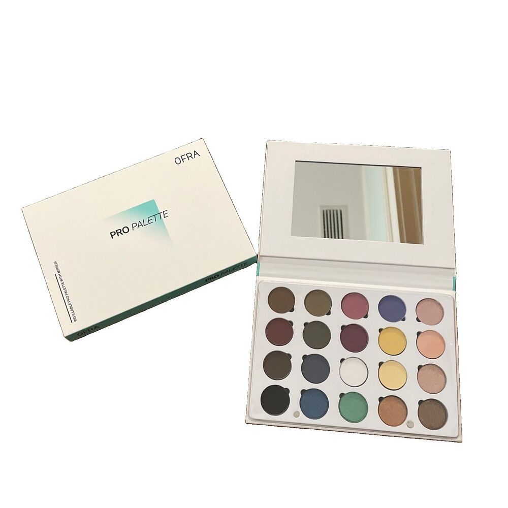 OFRA Cosmetics Pro Palette Eyeshadow Makeup Refillable 20 Shades with Mirror NEW